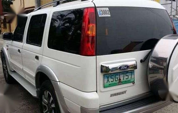 2004 Ford Everest 4x2 Turbo AT White For Sale