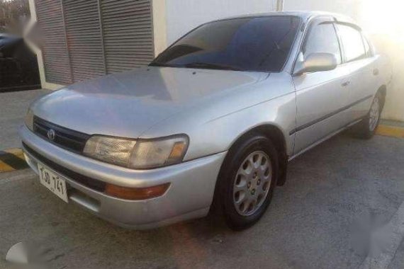 Toyota Corolla GLI AT 1993 Silver For Sale