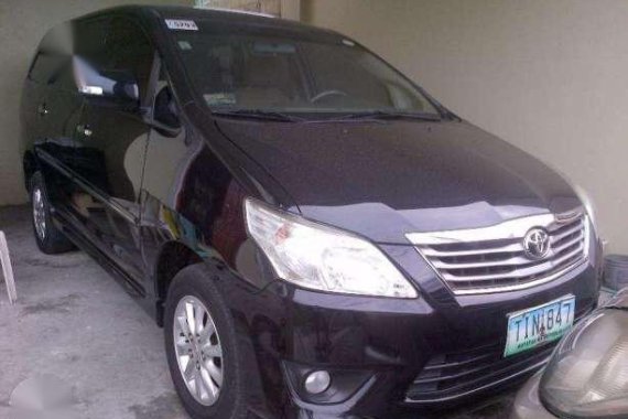 2012 Toyota Innova G MT