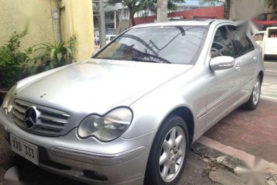 Mercedes benz c200 sedan silver for sale 