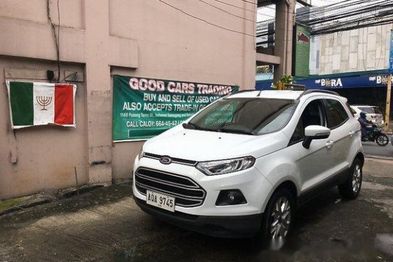 Ford EcoSport 2015 White for sale