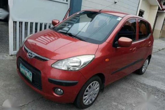 2010 Hyundai i10 Automatic Red HB For Sale