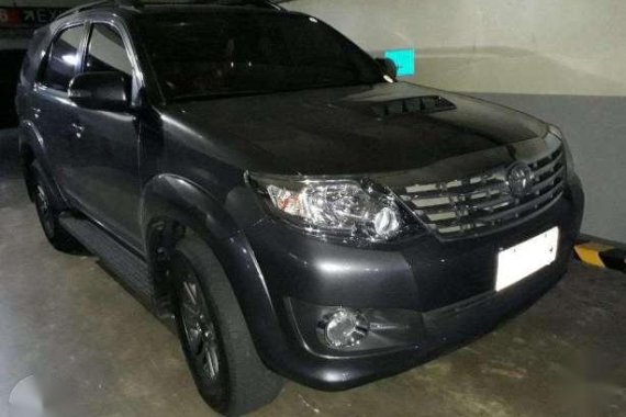 2015 Toyota Fortuner 2.5G Gray Automatic Diesel AT