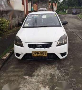 2010 Kia Rio taxi with franchise for sale 