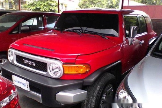 Toyota FJ Cruiser 2015 Red for sale