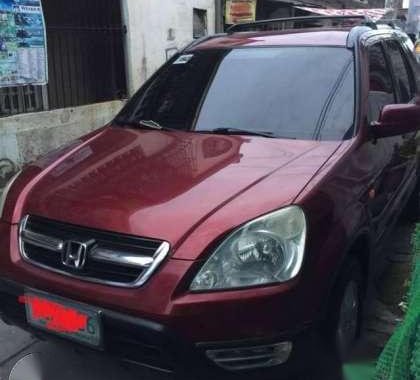 Honda CRV 2003 2nd Gen Red For Sale 