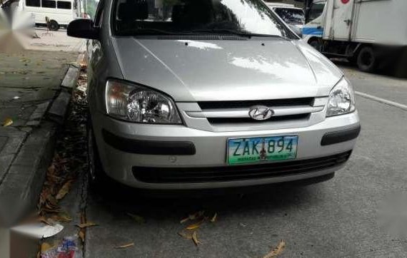 Hyundai Getz 2005 1.1 MT Silver For Sale