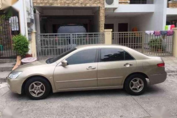 Honda Accord 2005 Matic Beige For Sale