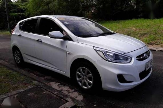 2015 Hyundai Accent HB MT White For Sale