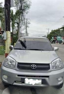 Toyota Rav4 2004 AT Silver SUV For Sale