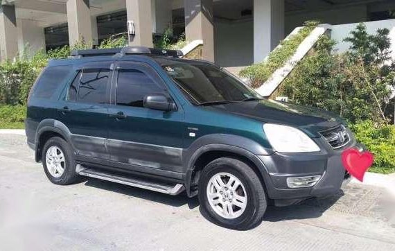 2002 Honda CRV MT Green SUV For Sale