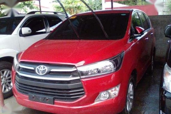 2016 Toyota Innova 2.0E GAS Manual RED For sale 