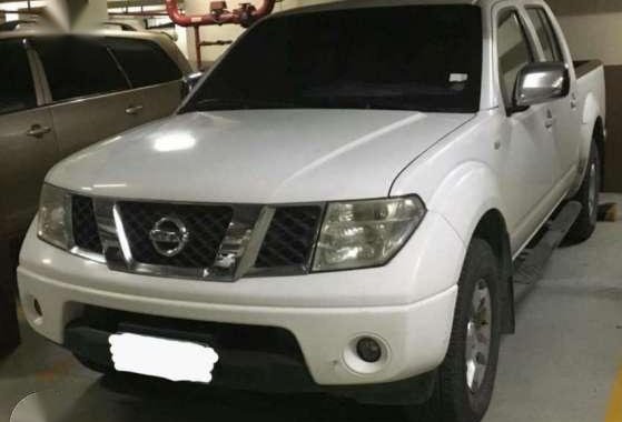 2009 Nissan Navara 4X4 AT White For Sale 
