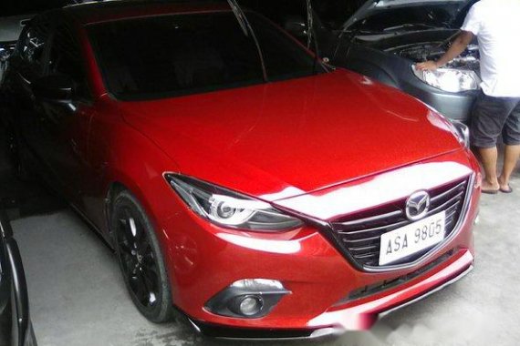 Mazda 3 2015 RED for sale