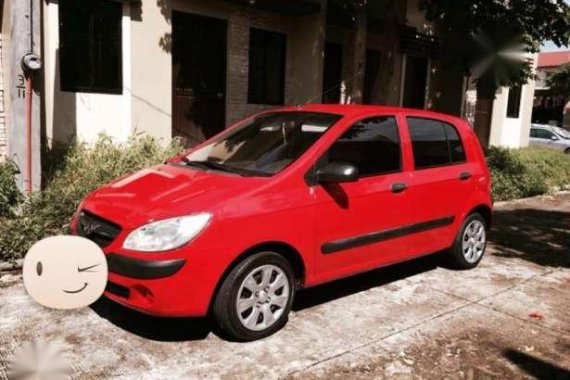 Hyundai Getz 2010 MT Red HB For Sale 