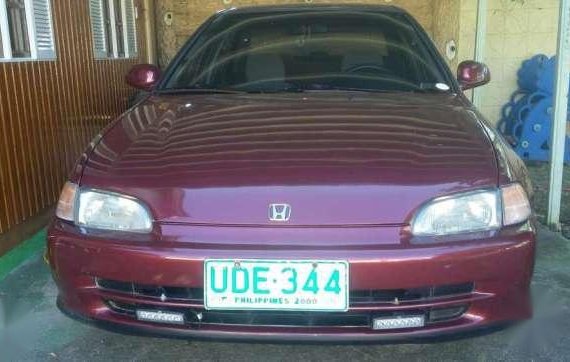 Honda Civic Esi 1995 MT Red For Sale