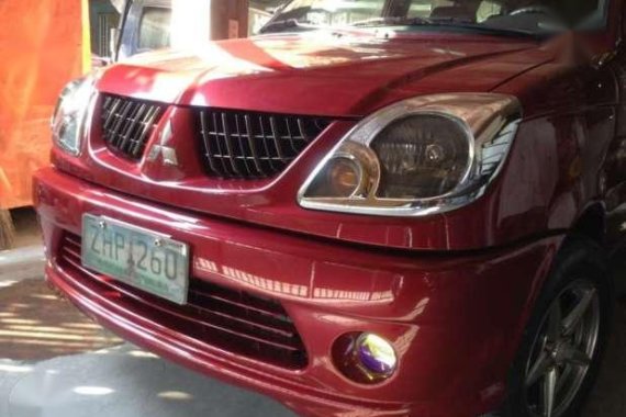 2007 Mitsubishi Adventure GLX 2 MT Red For Sale