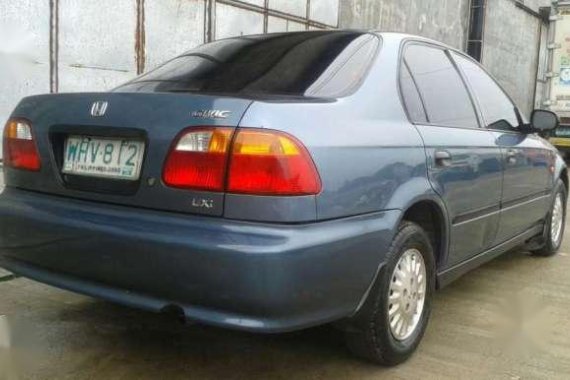 Honda Civic Lxi 1999 Manual Blue For Sale