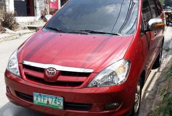 2005 Toyota Innova G AT Red SUV For Sale