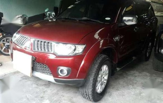 Mitsubishi Montero Sport Gls-V AT Red For Sale