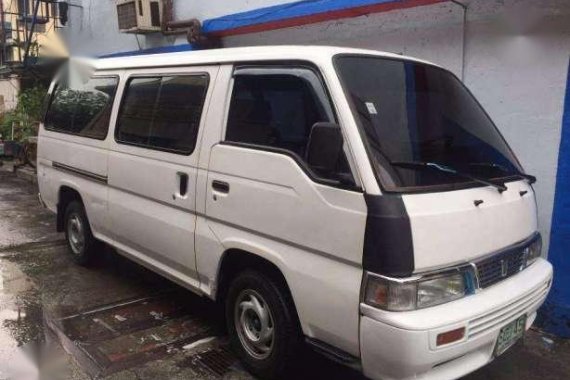 Manual 2001 Nissan Urvan Escapade Diesel engine for sale