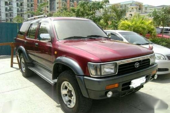 Toyota 4Runner Surf 2004 AT Red For Sale