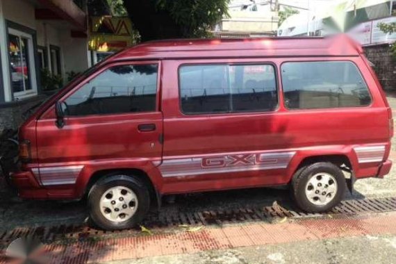 1995 Toyota Lite Ace MT Red Van For Sale