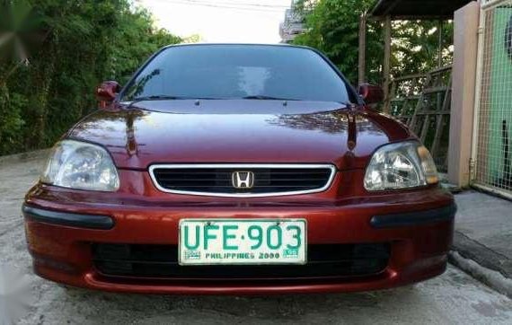 Honda Civic VTi 1996 Vtec Red For Sale