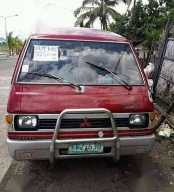 Mitsubishi L300 Van MT Red 1992 For Sale