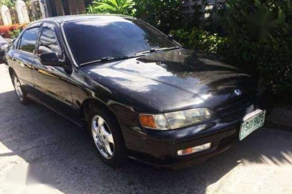 Honda Accord 1995 Matic Black For Sale