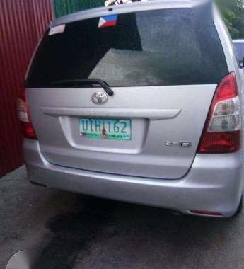 All Stock Toyota Innova 2012 G For Sale