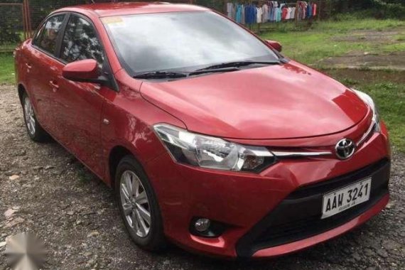2015 Toyota Vios Automatic Red For Sale 