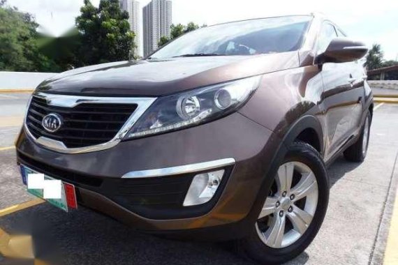 Kia Sportage EX AT 2F4U Brown For Sale