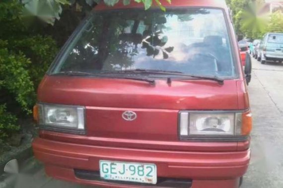 Toyota Liteace 1994 MT Red Van For Sale