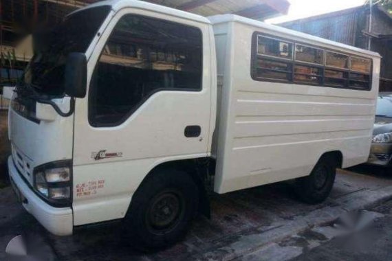 2007 ISUZU Truck NHR 2.8 MT White For Sale