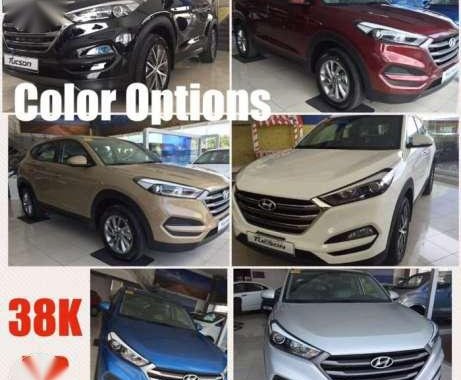 Hyundai Tucson as low as 38k all in DP dsl GLS AT