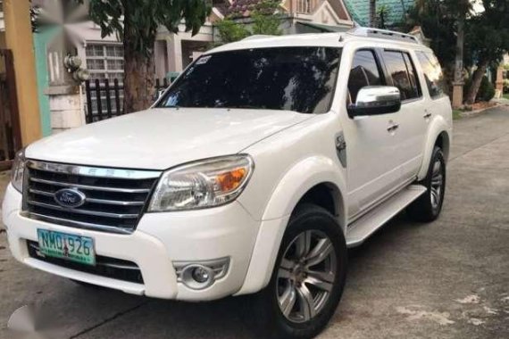 Ford Everest 2009 Limited Edition 4x2 AT White 