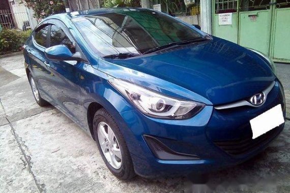 Hyundai Elantra 2014 Blue for sale