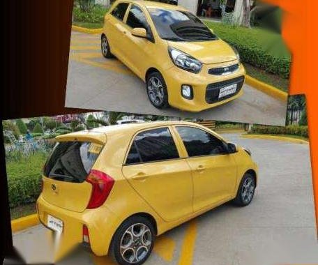 Kia Picanto 2016 AT Yellow HB For Sale