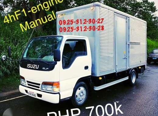 elf close van aluminum van canter fuso isuzu giga forward mini dump