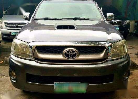 2009 Toyota Hilux G 4x4 MT Diesel Gray for sale 