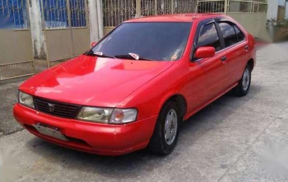 Nissan Sentra b14 sedan red for sale 