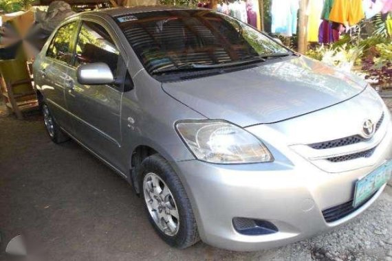 Toyota Vios 1.3 E MT 2008 Silver For Sale
