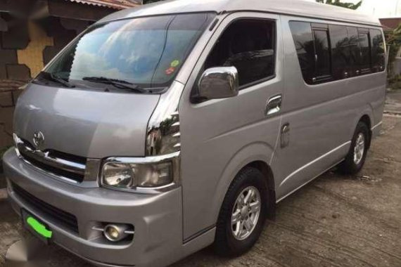 Toyota Hiace Gl Grandia 2007 MT Silver For Sale 