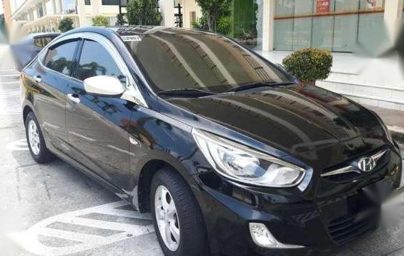 Hyundai Accent 2012 AT Black For Sale
