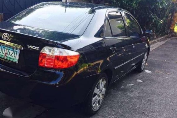 Toyota Vios G 2007 MT Black For Sale