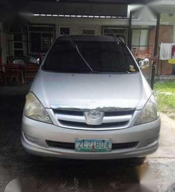 Fresh Toyota Innova E AT Silver SUV For Sale