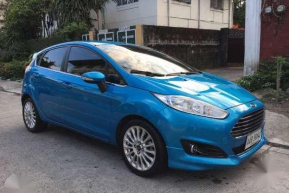 2014 Ford Fiesta S Ecoboost AT Blue For Sale