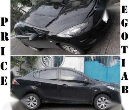 2014 Mazda 2 MT sedan black for sale 