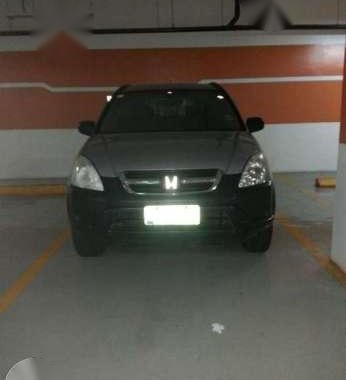 Honda CRV 2002 AT Silver SUV For Sale